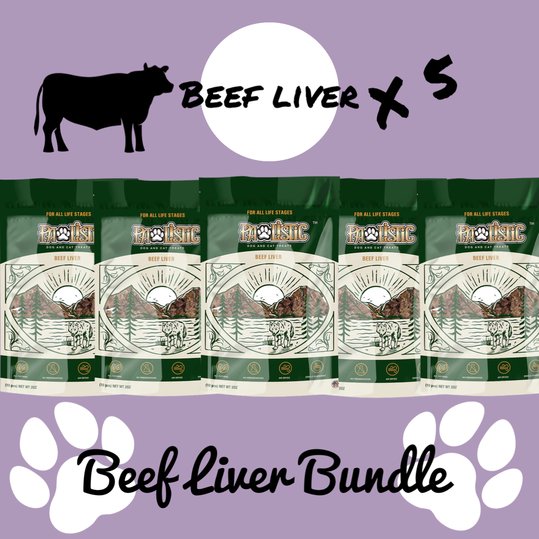Beef Liver Treats for Cats and Dogs