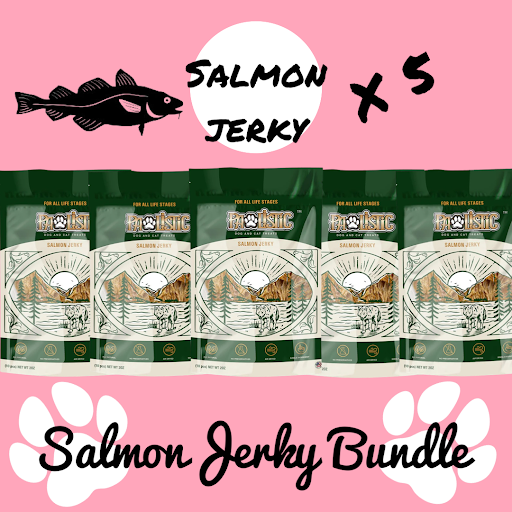 Salmon Jerky For cats and dogs