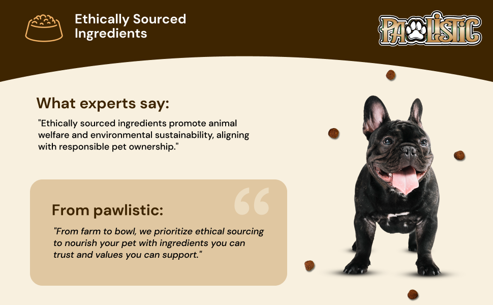 Pawlistic Treats Ethically Sourced Ingredients 